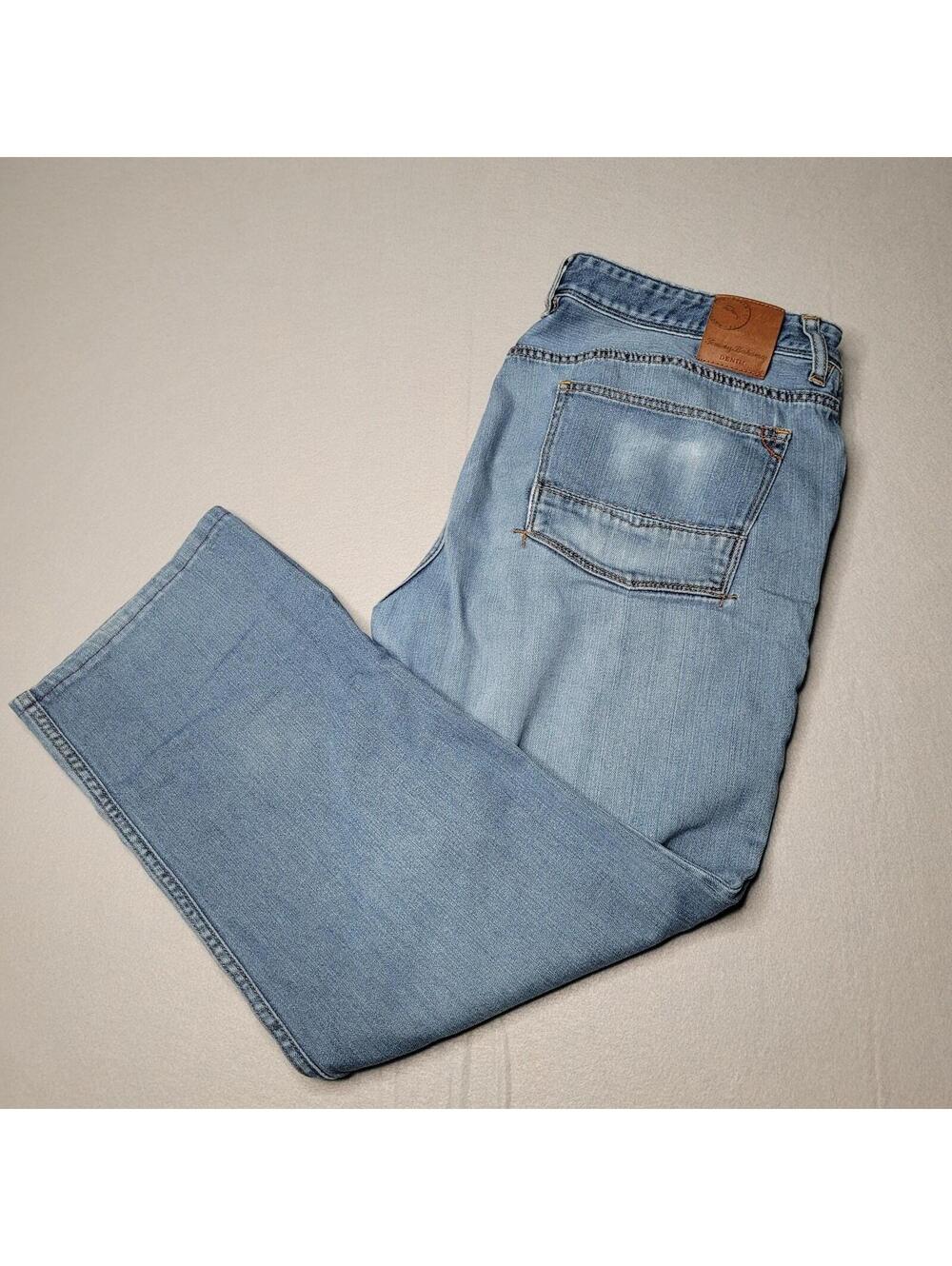 Tommy Bahama Jeans Men's 38X30 (Measured 36x27) Blue Denim Straight